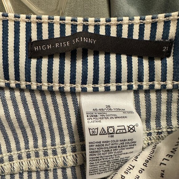 NWT Banana Republic High Rise Skinny Pants (Size 28) - Picture 3 of 4